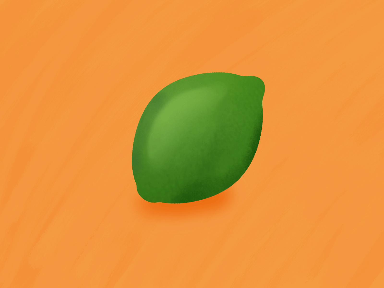 Lime Time animated gif animation citrus illustration lime procreate