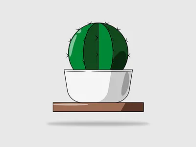 Cactus art artwork cartoon design illustration illustrator plants