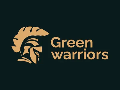 Green Warriors - Logo Design | Spartan logo greek warrior logo helmet design helmet logo leaf illustration leaf logo leaf pattern logodesign logodesigner logodesigns logoinspiration logoinspirations logonew logoplace logos logotipo logotype spartan logo spartan logo design warrior logo