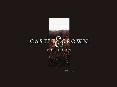 Castle & Crown Branding beverage luxury luxury branding wine bottle wine label winery