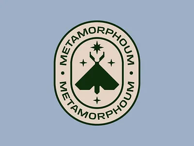 Metamorphoum badge icon type typedesign typography