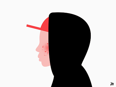 Simple avatar avatar boy branding character character design design face head hoodie illustration logo man minimal minimalistic person portrait profile profile picture ui vector