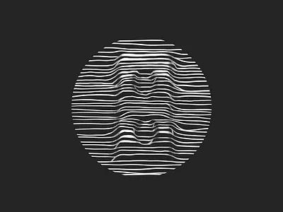 Lines and shades 3d art art illustration logo procreate procreate art