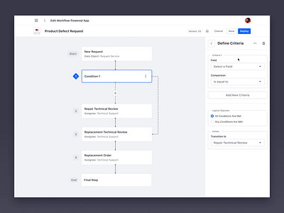 Workflow Builder for Apps – Code Editor builder code code editor interaction interface liferay sidebar ui ux web workflow