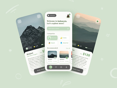 Travel App beach camp explore hiking mountains travel travel app traveling travelling app waterfall