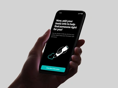Add your basic info. Dating & Relationship by Delight app add info basic info dark theme dating dating app find finder illustration interface ios ios design love match meet messenger app mobile mobile app partner person uidesign
