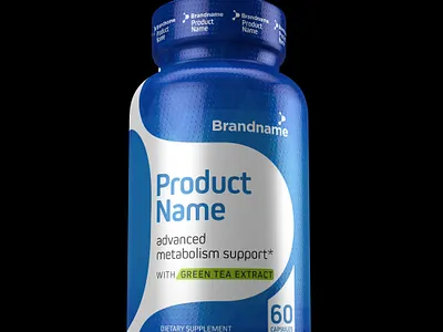 test sleeve (available) 3d art 3d artist capsules care concept health healthcare label labeldesign natalino shrink sleeve sport supplements