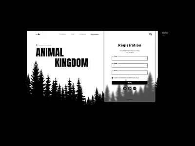 DailyUI#day1: Registration on the quest dailyui dailyuichallenge