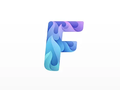 F logo brand brand design brand identity branding branding design color colorful dynamic f fire flame gradient graphic illustration logo logo design logodesign logos logotype vector