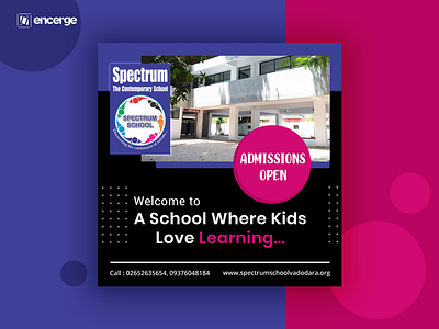 Social Media Post | School Admissions advertisment graphic design marketing school social media banner social media design social media post