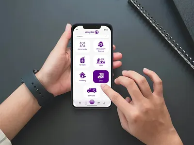 Craigslist Resign branding craigslist design illustration logo redesign sketch ui ux vector web