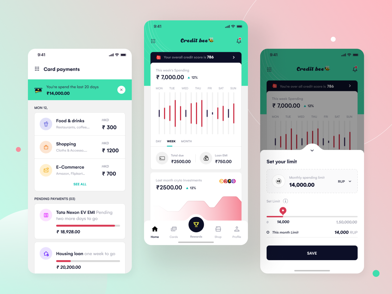 Expense Tracker App by Galaxy UX Studio on Dribbble