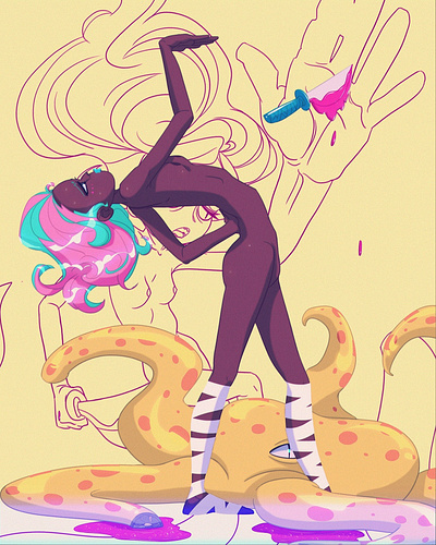 girl animation animation design art artist artwork character design design illustration illustrations photoshop