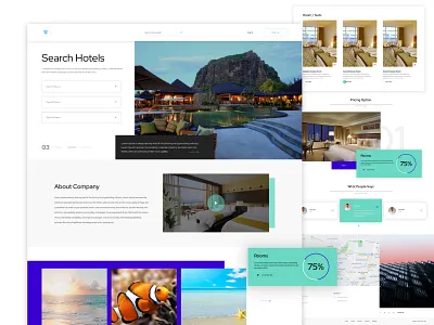 Find Hotel design illustration typography ui ux vector