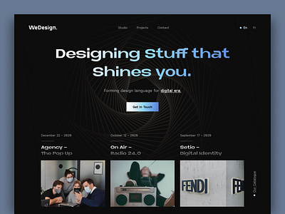 Portfolio Website Design 2021 trends agency branding creative creative agency design agency dribbble e commerce header landing page minimal portfolio portfolio design portfolio website trendy ui ui design ux ux design web design