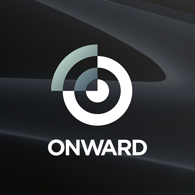 Driverless Car Logo Redo car dailylogo dailylogochallenge logo onward vector