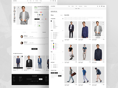 AVAKEEN: E-commerce Product List UI Concept amazon design e commerce website ecommerce business ecommerce design ecommerce shop fashion list view listing product list product listing ui uidesign ux design website design