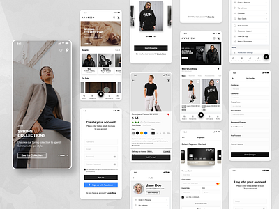 AVAKEEN : Ecommerce Fashion Store UI Concept @design amazon calvin klein ecommerce app ecommerce business ecommerce design flipkart gucci mayntra zara