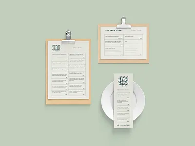 The Farm Eatery branding branding and identity branding design design graphic design identity design illustration logomark logotype typography