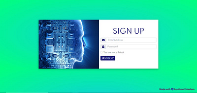 Daily UI | Sign Up css html html css sign up signup ui uidesign web design