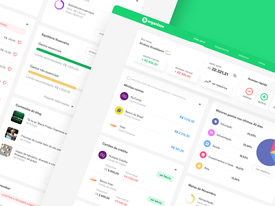 Organizze Web Dashboard - Redesign dashboard dashboard finance dashboard redesign finance app finance dashboard finance web finance website finances organizze redesign web web finance website