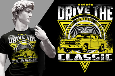 CAR TRENDY T SHIRT DESIGN FREE MOCKUP apparel design branding calligraphy car design car t shirt car tee car tee design fashion design t shirt t shirt art t shirt design t shirt designer typogaphy typography art
