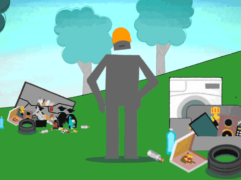 Example 2 after effects animation design ilustrator