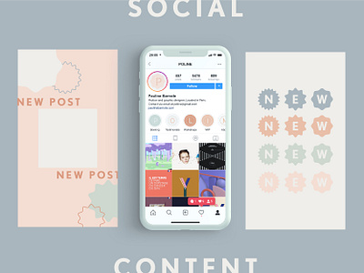 SOCIAL MEDIA BRANDING brand design brand identity branding branding concept instagram stories instagram template social media design social media templates story template