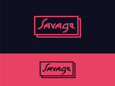 Savage branding branding design concept de marque conception de marque création de logo design dessiner dribbble dribbble meilleur coup dribbbler dribble illustrateur illustrator image de marque logo logodesign typographie typography vecteur vector