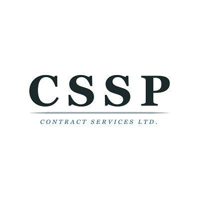 CSSP Contract Services Logo Design branding design graphic design icon illustrator logo logo design minimal typography vector