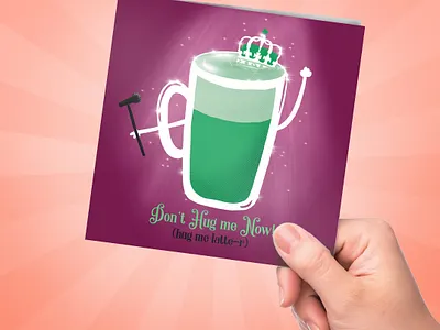 Greetz x Bagels & Beans - Queen card card design design greetz illustration illustration art illustration design illustrator procreate