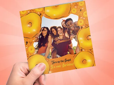 Greetz x Bagels & Beans card design design greetz illustration illustration art illustration design illustrator procreate