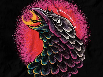 Available apparel design artwork band merch clothing clothing design crow dark artist dark illustration illustration macabre merch merch design merchandise sebrodbrick t shirt design tshirt design