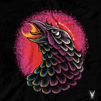 Available apparel design artwork band merch clothing clothing design crow dark artist dark illustration illustration macabre merch merch design merchandise sebrodbrick t shirt design tshirt design