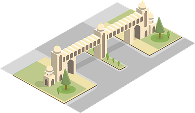 Wazirabad Pakistan Isometric Design city design isometric wazirabad