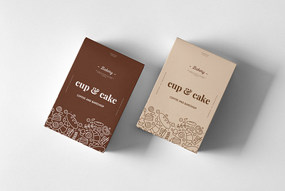 Cup & Cake Packaging branding design