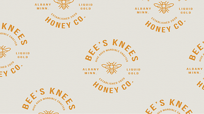 Bee's Knees Branding branding design