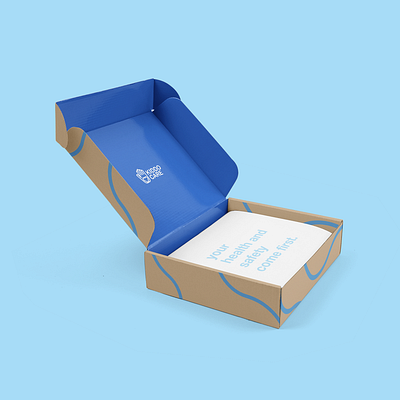 Kiddo Care Box branding design