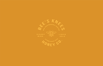 Bee's Knees Branding branding design