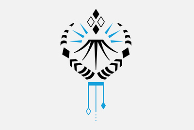 Tattooed All Black & Blue design illustration tattoo