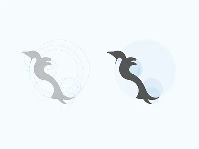 Symbol - First Penguin adobe illustrator animal branding construction design flat icon illustration logo penguin penguin logo