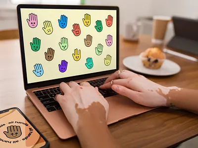 All the colorful hands colorful community hands illustration inclusivity playoffs