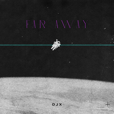 FARAWAY 01 4 album albumcover astronaut cinema4d design halftone illustration motion music music art musician nasa rap rapper space spacex texture