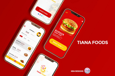 Tiana food uiux app app design application branding design graphic graphic design graphic design graphicdesign graphics illustration ui ux ui design uidesign uiux