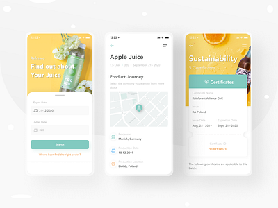 Blockchain certificate of Juice's Bottle blockchain blockchainfirm bottles flat design flat illustration illustration illustration art illustrations illustrator juice juicy ui ux ui design ux web design