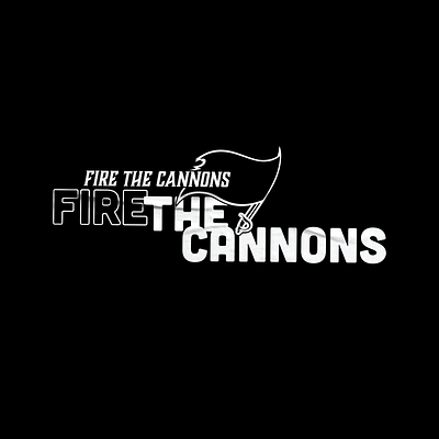 Fire The Cannons Tampa Bay Superbowl Print buccaneers cubano design fire the cannons illustrator superbowl tampa tampa bay tampa brady tshirt tshirt art tshirtdesign type typography