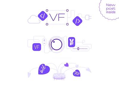 Separator images bold code connector control dial font graphic design illustration knob mindfulness plant plugin retro slider switch variable font variable fonts vector weight width