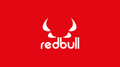 REDBULL - Logo Redesign brand branding concept design graphic idea illustrator lettermak logo logomark logotype monogram redbull redesign wordmark