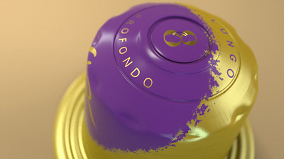 Capsule L'Or 3d advertise advertisement capsules cinema4d coffee coffee cup coffee shop concept cormoranstudio design gold golden octane render