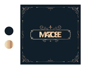 Mazose branding graphic design logo